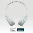 Auscultadores Bluetooth Sony WH-CH520W - Branco Online now