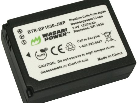 Samsung BP1030, BP1130, ED-BP1030 Battery by Wasabi Power For Sale