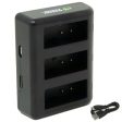 GoPro HERO13 Triple Battery Charger by Wasabi Power Online