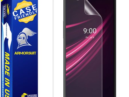 [2 Pack] ArmorSuit MilitaryShield Anti-Glare Screen Protector Designed for T-Mobile REVVL V+ 5G (2021) Case Friendly Anti-Bubble Matte Film Online Sale