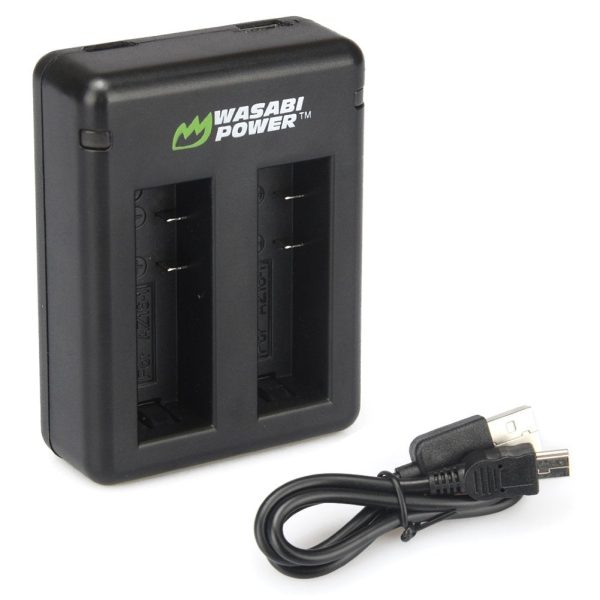 YI AZ16-1 Dual Charger by Wasabi Power Fashion