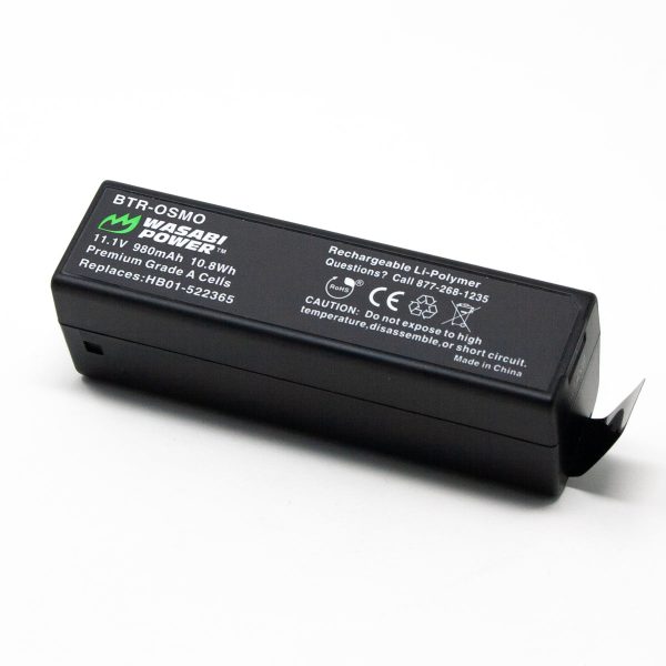 DJI Osmo Battery (2-Pack) and Dual Charger by Wasabi Power Online now