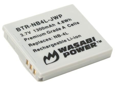 Canon NB-4L Battery by Wasabi Power Supply