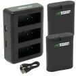 GoPro HERO13 Battery (2-Pack) and Triple USB Charger by Wasabi Power Cheap