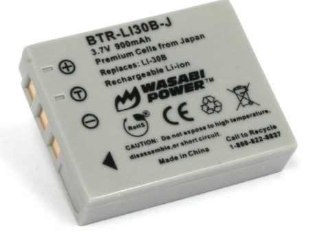 Olympus LI-30B Battery by Wasabi Power Sale