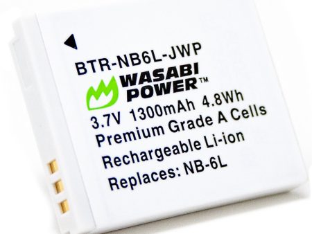 Canon NB-6L, NB-6LH Battery by Wasabi Power Cheap