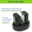 Canon LP-E6, LP-E6N Battery (2-Pack) and Dual Charger by Wasabi Power Online Sale