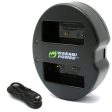 Fujifilm NP-W126, NP-W126S, BC-W126 Dual Charger by Wasabi Power Online Sale