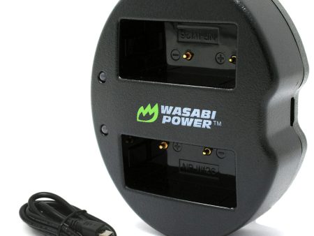 Fujifilm NP-W126, NP-W126S, BC-W126 Dual Charger by Wasabi Power Online Sale