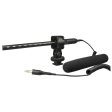 Microphone MIC-120 Mini Condenser Shotgun for DSLR Cameras, Camcorders by Wasabi Power Sale