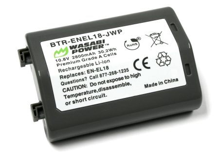 Nikon EN-EL18 Battery by Wasabi Power Online Hot Sale