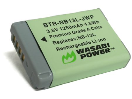 Canon NB-13L Battery by Wasabi Power Online Sale