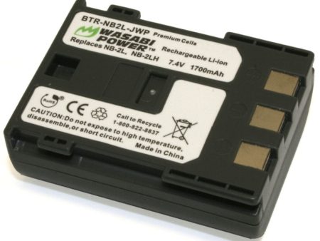 Canon NB-2L, NB-2LH, BP-2L5 Battery by Wasabi Power Online