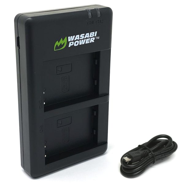 Nikon EN-EL23 Micro USB Dual Battery Charger by Wasabi Power Fashion