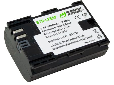 Canon LP-E6P Battery by Wasabi Power For Sale