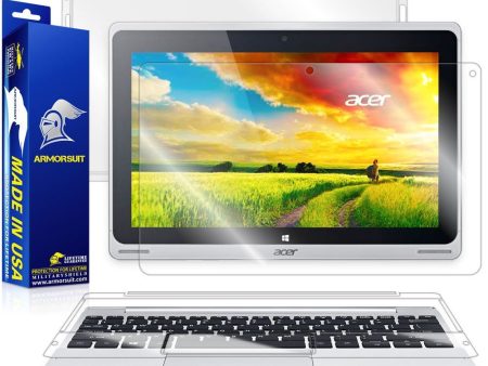 Acer Aspire Switch 10 (SW5-011) Screen Protector + Full Body Skin Protector (Tablet & Keyboard) Front + Back Online now