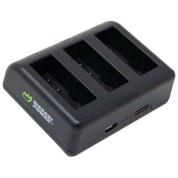 GoPro HERO13 Triple Battery Charger by Wasabi Power Online