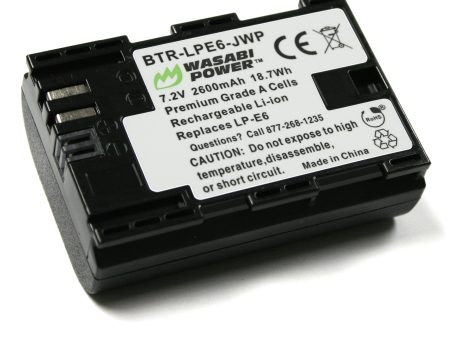 Canon LP-E6, LP-E6N Battery by Wasabi Power Discount