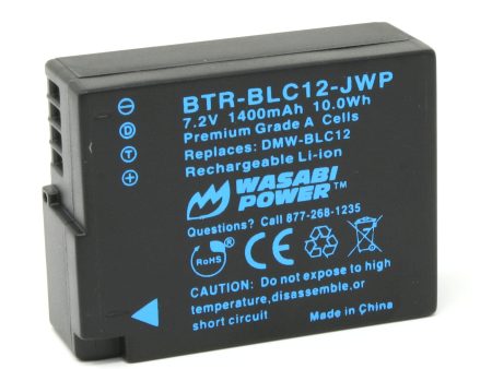 Panasonic DMW-BLC12 Battery by Wasabi Power For Cheap