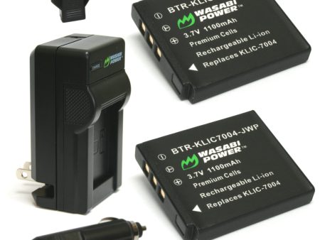 Fujifilm NP-50, BC-50, BC-45W Battery (2-Pack) and Charger by Wasabi Power Online now