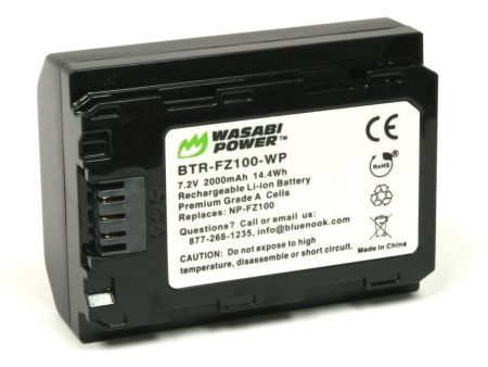 Sony NP-FZ100 Battery by Wasabi Power For Sale