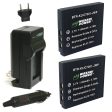 Kodak KLIC-7001 Battery (2-Pack) and Charger by Wasabi Power Online now