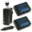 Canon LP-E12 Battery (2-Pack) and Charger by Wasabi Power Online Hot Sale