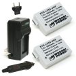 Canon LP-E8 Battery (2-Pack) and Charger by Wasabi Power For Discount