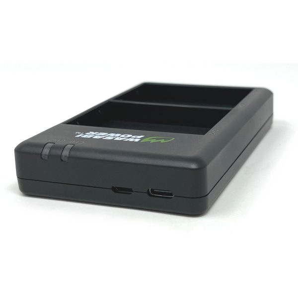 Olympus BLX-1 USB-C Dual Battery Charger by Wasabi Power Online now