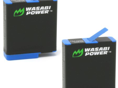 GoPro HERO8 Battery (2-Pack) Compatible with HERO7 Black, HERO6, HERO5 by Wasabi Power For Discount