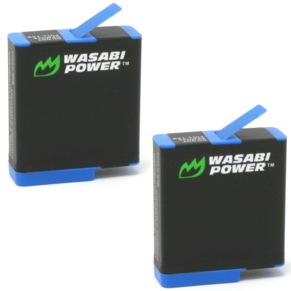 GoPro HERO8 Battery (2-Pack) Compatible with HERO7 Black, HERO6, HERO5 by Wasabi Power For Discount